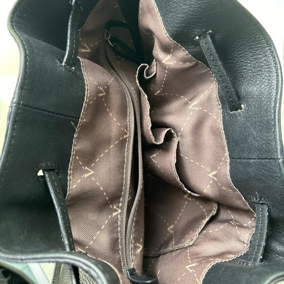 Vince Camuto Leather Bucket Bag MCM Rag & Bone All Saints Fossil - Picture 8 of 8